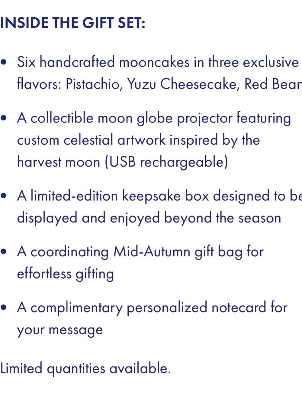 Moonlit Reverie Gift Set - Gold & Cream - Picture 2 of 6